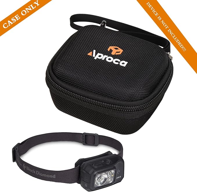 Aproca Hard Storage Travel Case, for Black Diamond Equipment Spot 400 / Storm 400 / Spot 400-R / Storm 500-R Headlamp