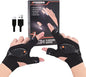 RF REENFAYA Rechargeable LED Flashlight Gloves,Stocking Suffering Gifts for Men Cool Gadgets Tools Flashlight Cycling Great for Night Workers Repairing,Working, Fishing, Camping, Hiking-1 Pair