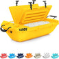 CUDDY Floating Cooler and Dry Storage Vessel for Land & Water – 40QT– Great for River, Beach, Kayak, Pool, & Lake - Multiple Color Options