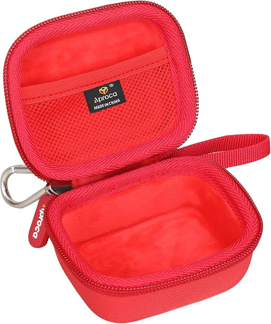 Aproca Red Portable Hard Storage Case, for Black Diamond Equipment Spot 400 / Storm 400 / Spot 400-R/Storm 500-R Headlamp