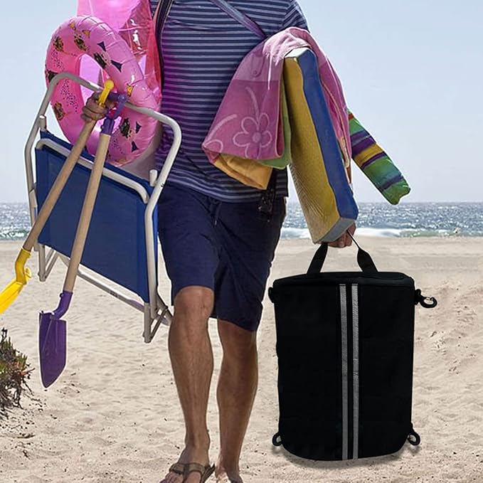Youngy Waterproof Oxford Cloth Deck Pouch - Canoe Kayak Dry Bag With Snap Hooks For Surfing Water Sports