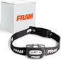 FRAM FAC40008 Headlamp Flashlight with White & Red Light, Comfortable Headband, Survival Gear, Waterproof lamp.