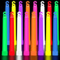 25 Pack Glow Sticks,Ultra Bright Glow Sticks Bulk,6 Inch Glowsticks with 12 Hour Duration,Glow in The Dark Sticks for Kids Party Supplies Party Favors,Emergency Glow Sticks for Camping,Survival Kit
