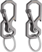 Titanium Keychain, Multifunctional Carabiner Clip Key chain Heavy Duty Car Key Organizer with Bottle Opener