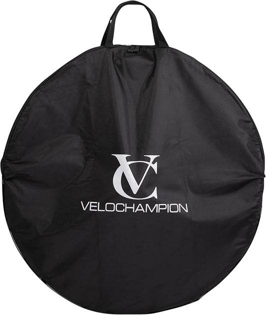 VeloChampion Waterproof Bicycle Wheel Case for 650b 700c Road Gravel & 26" Mountain Bike Wheels – Travel Bike Wheel Cover (1)