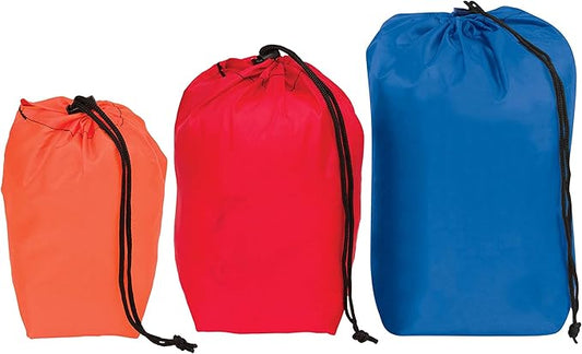 Outdoor Products Ditty Bag 3-Set Assorted, Combo Pack: Small, Medium and Large