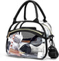 TOURIT Stadium Approved Clear Lunch Bag Transparent Bag with Adjustable Strap Clear Lunch Box for Women Men Work