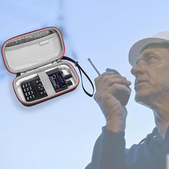 RLSOCO Hard Case for Radioddity GM-30 & Radtel RT-890/RT-490/RT-590/RT-690/RT-470 Handheld Amateur Radios (Case Only)