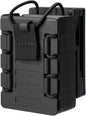 Compact Radio Holster Polymer Walkie-Talkie Case w/Duty Belt/MOLLE Vest Clip Two Ways Radio Pouch Interphone Carrier Sheath for Police Law Enforcement Security Firefighter Rescue EMS EMT