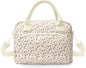 Insulated Lunch Bag for Women Men Large Reusable Lunch Box Adult Leakproof Portable Cooler Tote Bags for Work Picnic (floral)