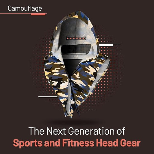 Green Camoflage, Fashion Hoodie with Internal Pockets
