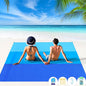 BYDOLL Beach Blanket 78''X81'' 4-7 Adults Oversized Lightweight Waterproof Sandproof Blanket for Beach Large Picnic Mat Travel Camping