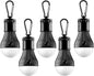Tent Lamp Portable LED Tent Lights 5 Packs Hook Hurricane Emergency Lights LED Camping Light Bulb Camping Tent Lantern Bulb Camping Equipment for Camping Hiking Backpacking Fishing Outage