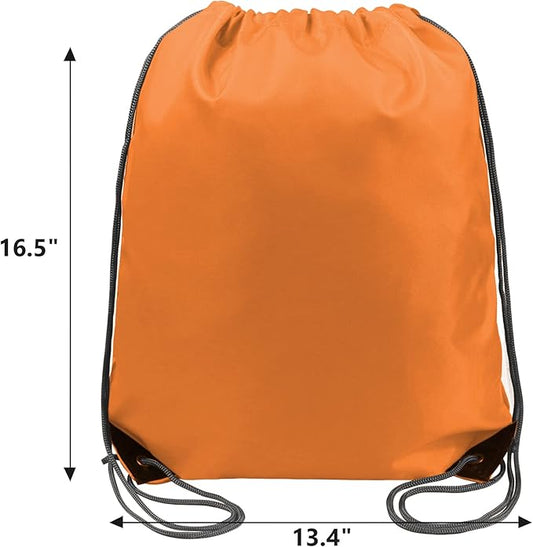 BeeGreen Drawstring Backpack Bags 20,30,50 Packs Reflective String Bags for Gym Sport Trip Cinch Sack DIY for Women Men