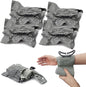 Israeli Emergency Bandage 4 Inch, Vacuum Sealed Medical Compression Bandage,Trauma Wound Dressing, Self-Adhesive Combat Tactical First Aid Kit (4 Inch 4 Pcs)