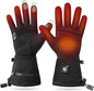 Upgraded Heated Glove Liners for Men Women, Rechargeable Electric Battery Heated Gloves Windproof Winter Glove Liners Thin Gloves Hand Warmer for Ski Snowboarding Hunting