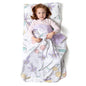 JumpOff Jo - Toddler Nap-Mat - Sleeping Bag for Kids with Removable Pillow and Ultra Soft Blanket for Preschool, Daycare, and Sleepovers - Fairy Blossoms