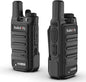 Radioddity GM-N1 GMRS Radio Handheld, Noise Canceling Long Range Two Way Radio for Adults, with 30 Channels 3000mAh Rechargeable Battery, Privacy Code, VOX for Camping, Offroad (2 Packs)