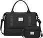 Travel Duffel Bag,Sports Tote Gym Bag,Shoulder Weekender Overnight Bag for Women