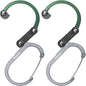GEAR AID HEROCLIP 360° Swivel Carabiner Gear Clip and Hook (Medium) for Camping, Backpack, Suitcases and Garage Organization