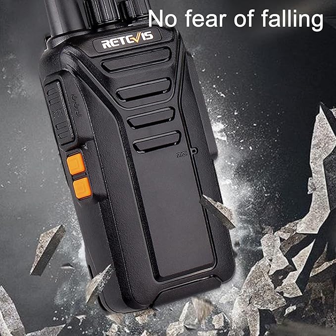 Retevis RT27 Walkie Talkies for Adults Long Range,2 Way Radio Rechargeable,VOX HandsFree,Heavy Duty,Portable FRS Two-way Radios for Commercial Retail Restaurant School(5 Pack)