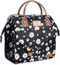 Lekesky Lunch Box for Women - Cute Insulated Lunch Bag, Fashion Ladies Lunch Tote Bag, Daisy