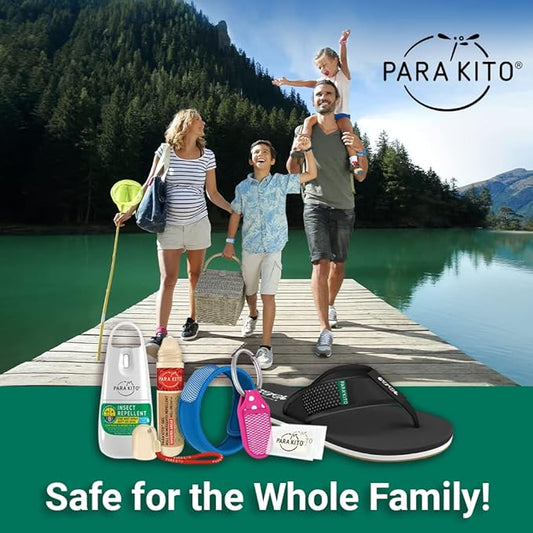 PARA'KITO Bundle | 1 Spray + 1 Wristband | Comes w/ 4 Refills