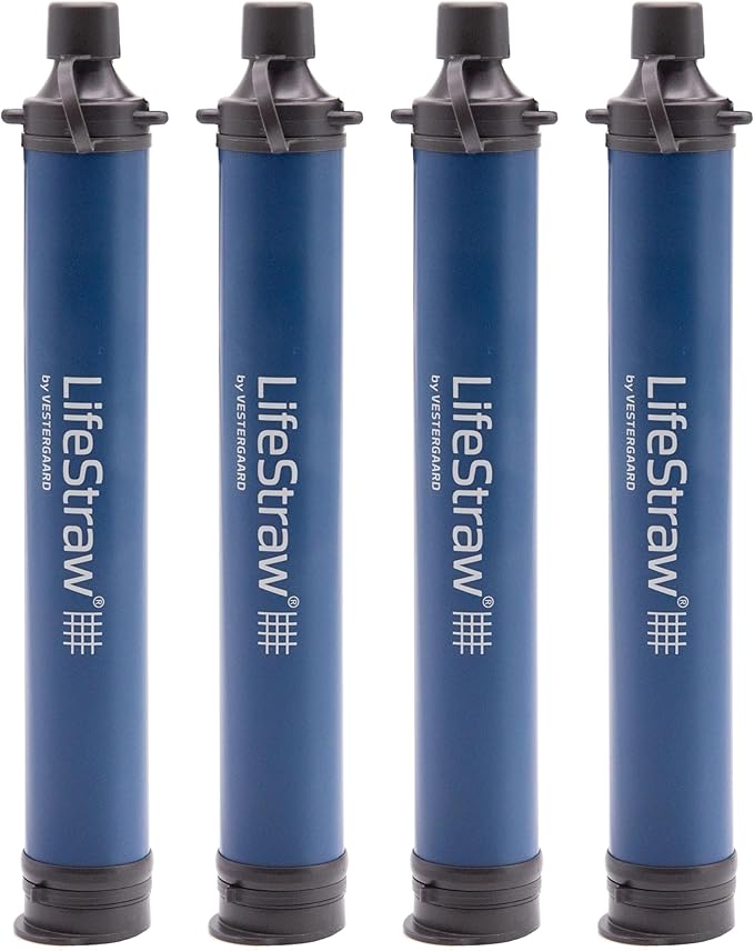 LifeStraw Personal Water Purifier for Hiking, Camping, Travel, and Emergency Preparedness