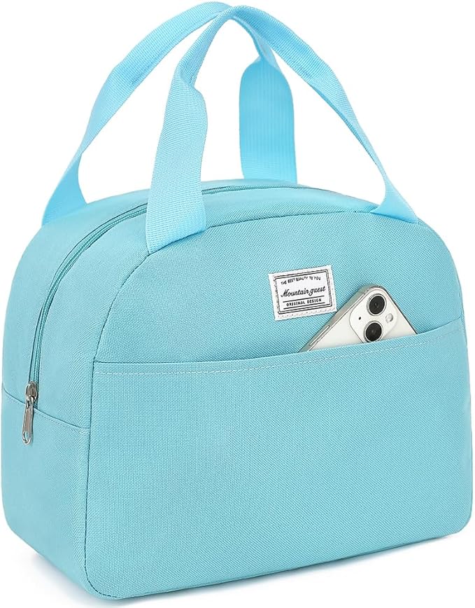 lunch bag women & men, Reusable Insulated Cooler Lunch Box Adult Water Resistant Lunch tote bag for Work Picnic Beach or Travel