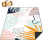 Picnic Blankets Beach Blanket 80" X 80" Extra Large Waterproof Camping Blankets Portable Outdoor Mat 3-Layer blanket for Beach, Hiking, Park, Music Festival, Grass Lawn,Travel
