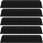 GoodtoU Backpack Drawstring, 16.5"x13.3" Nylon Gym Bag, 80Pcs Bulk Pack, Black