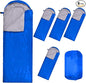 Macarrie 6 Pack Camping Sleeping Bags Bulk for Adults Backpacking Lightweight Waterproof 4 Season with Compression Sack Sleeping Bag for Hiking Travel Outdoor Travel Hunting