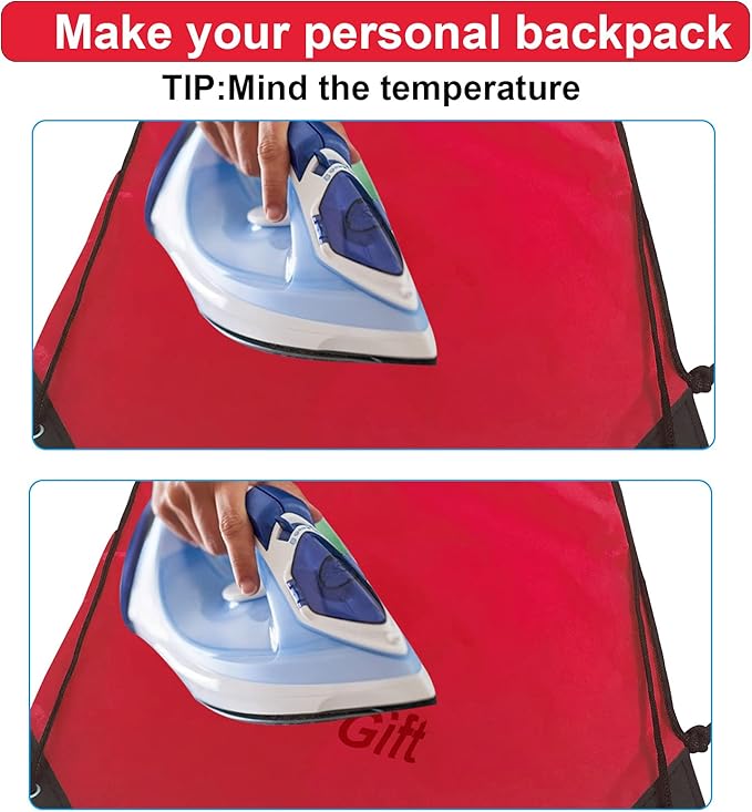 Drawstring Bags Bulk 14 Pcs Drawstring Backpack Bulk Cinch Bag Sackpack for Men Women Gym (Red)