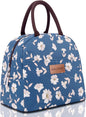 BALORAY Lunch Bag for Women Men Insulated Lunch Box for Adult Reusable Lunch Tote Bag for Work, Picnic or Travel (Morning Glory)
