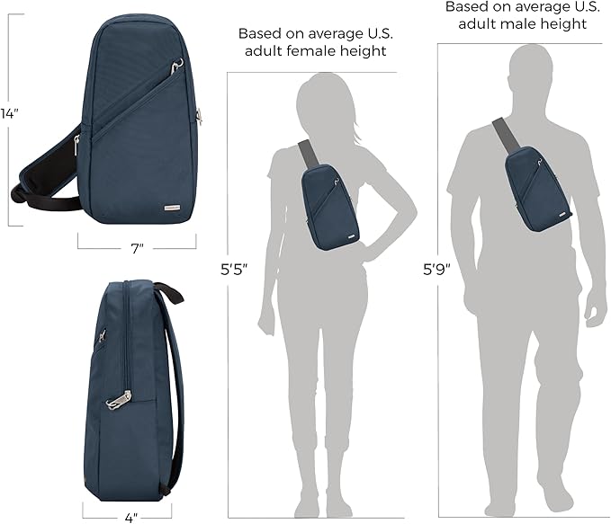 Travelon Anti-Theft Classic Sling Bag