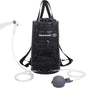 WILD HEART Camping Shower 22L/ 12L Portable Shower for Camping with Pressure Foot Pump and Hose - Solar Shower Bag Backpack for Camping, Road Trip & Outdoor Use