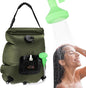 Solar Shower Bag, Portable Solar Shower for Camping, 5 Gallons/20L Camping Shower Bag with Removable Hose and On-Off Switchable Shower Head, Portable Shower for Camping, Hiking, Beach Swimming