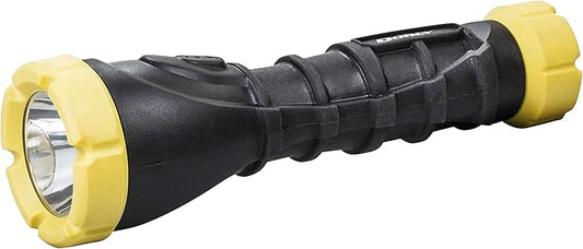 Dorcy 120-Lumen Weather Resistant LED Flashlight with Non-Slip Grip and Nylon Lanyard, Assorted Colors (41-2958)