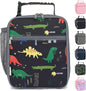 Lunch Box for Kids Boys Girls Men Women, Insulated Small Soft Cooler Lunch Bag Kit for School Work Picnic Travel - Reusable Portable lunchbox,Dinosaur Dark Blue