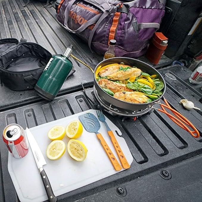 Jetboil 10-Inch Non Stick Camping Cookware Fry Pan for Jetboil Camping and Backpacking Stoves