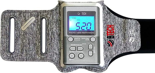 BTECH MPR-AB Armband Radio Holster Designed for The MPR-AF1 AM FM Pocket Radio