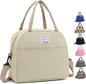 lunch bag women & men, Reusable Insulated Cooler Lunch Box Adult Water Resistant Lunch tote bag for Work Picnic Beach or Travel