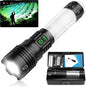 Flashlights High Lumens Rechargeable-100,000LM Super Bright Tactical LED Flashlight,Powerful USB C Flash Light with 360°COB light, Long Beam 3280Ft,7 Modes,Waterproof Handheld Flashlight for Emergency