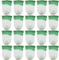 Fantasyon 10pcs Propane Lantern Mantles for Gas Lantern White Propane Light Mantle U-Shape Gas Lamp Dual Fuel Lantern Mantels Replacement for Outdoor Camping Lantern