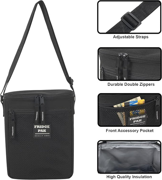 6 Can Cooler Bags Insulated Soft Cooler Lunch Bag for Men, Waterproof Leak Proof Cooler Bags Insulated