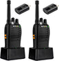 Retevis RB68 Portable 2 Way Radios,New Version of H-777, Two Way Radio with Charging Base,LED Flashlight, Rechargeable Walkie Talkies for Adults Family Outdoor(2 Pack)