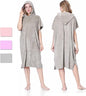 Microfiber Surf Poncho | Hooded Towel Poncho with Pocket| Swim Pool Robe | Wetsuit Changing Towel Robe Thick Soft Microfiber for Men Women Water Sports Outdoor