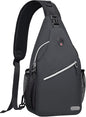 MOSISO Sling Backpack, Multipurpose Crossbody Shoulder Bag Travel Hiking Daypack