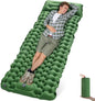 LISANNE Camping Sleeping Mat Inflatable Camping Mattress with Built in Foot Pump,Ultralight Compact Sleeping Pad for Camping,Backpacking,Hiking,Traveling,Tent,Rv,Waterproof and Portable