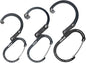 GEAR AID HEROCLIP 360° Swivel Carabiner Gear Clip and Hook (Medium) for Camping, Backpack, Suitcases and Garage Organization